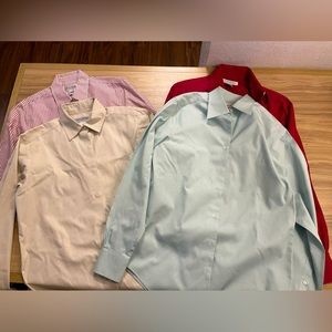 Brooks Brother Button Down Business Shirts Bundle Size 2